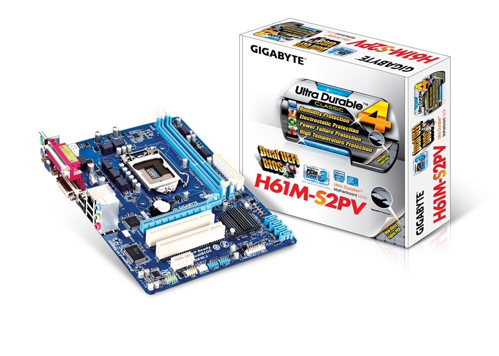 GIGABYTE GA H61M-S2PV