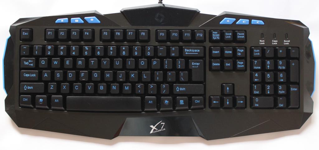Keyboard COOLERPLUS CPK-X7